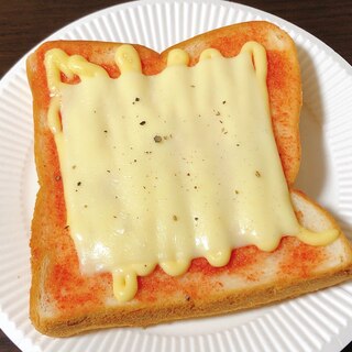 たらこマヨチーズトースト